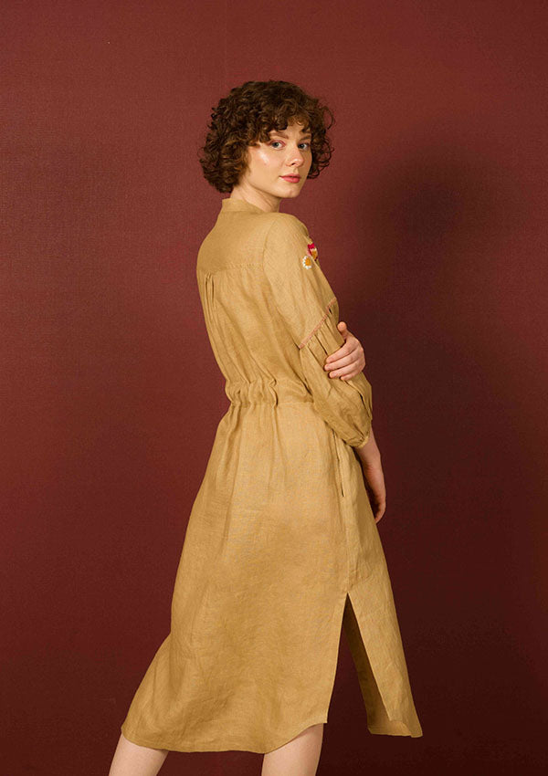 Khaki Safari Dress