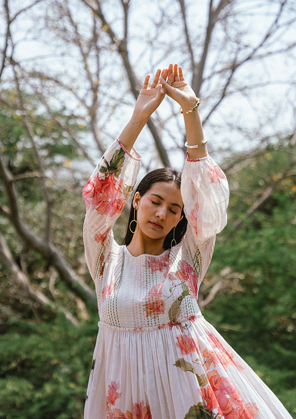 Bougainvillea Mallow Dress