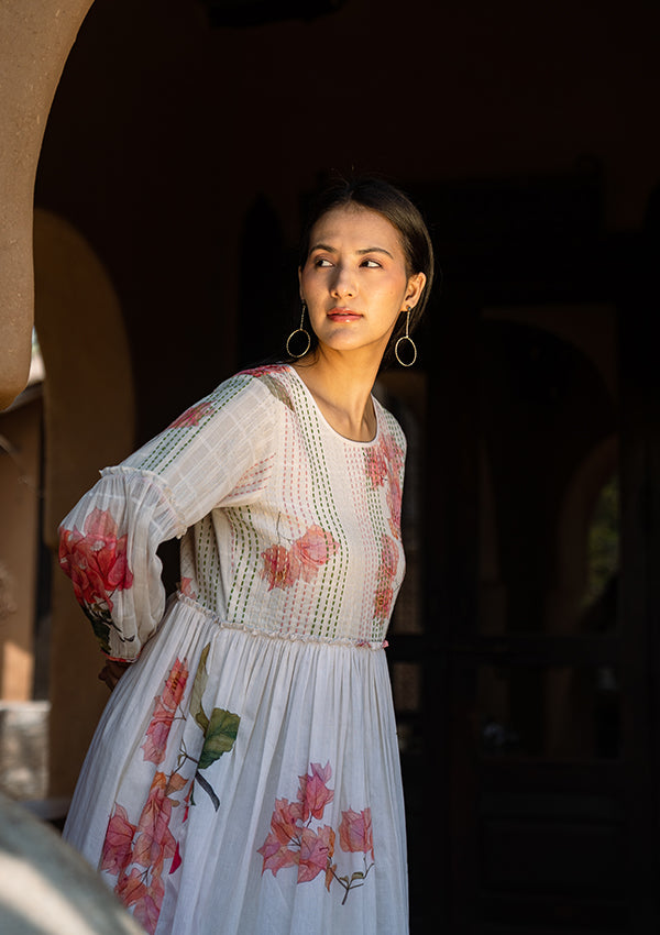 Bougainvillea Mallow Dress