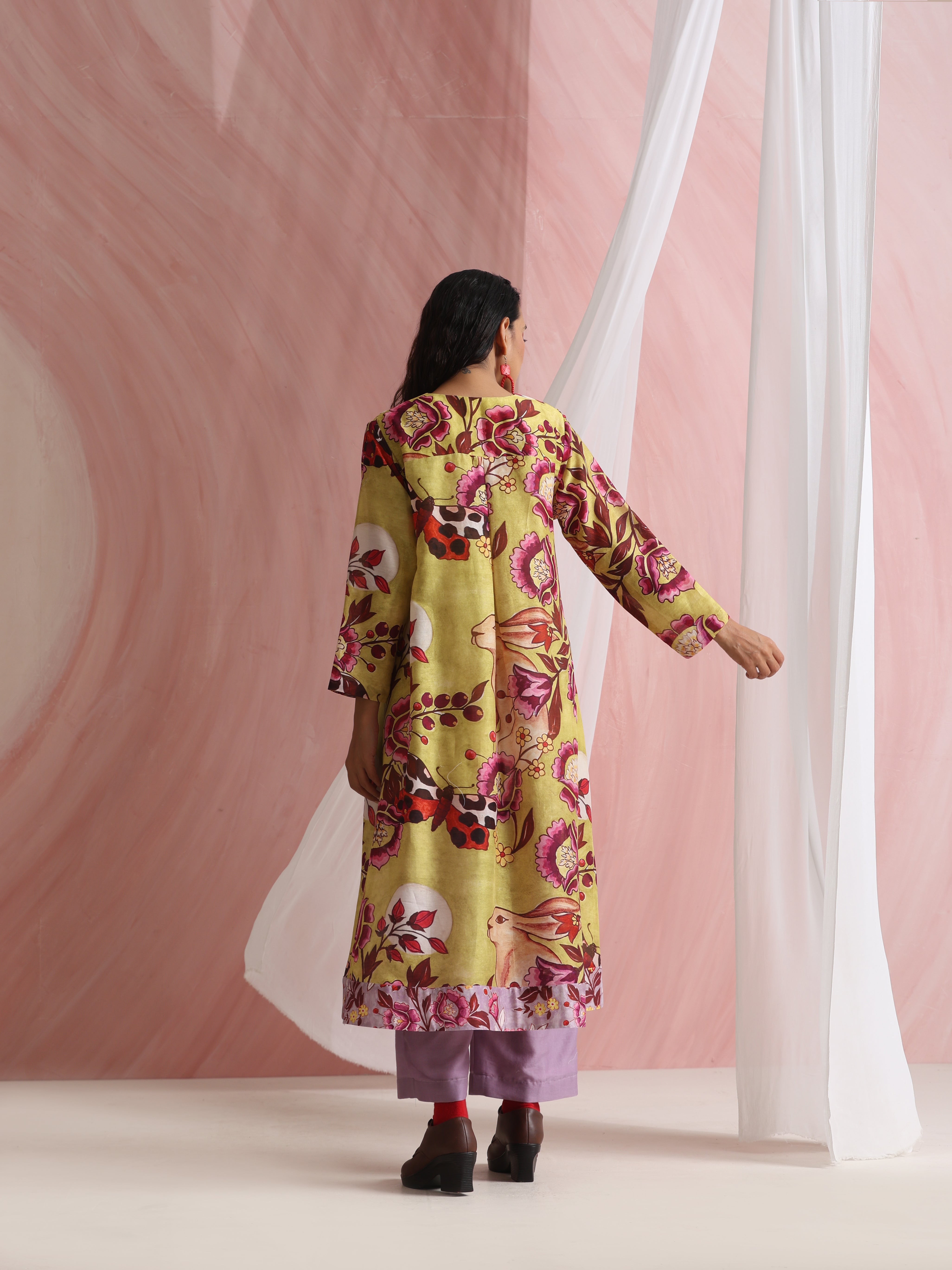 Cinder Chanderi Tunic Set of 2