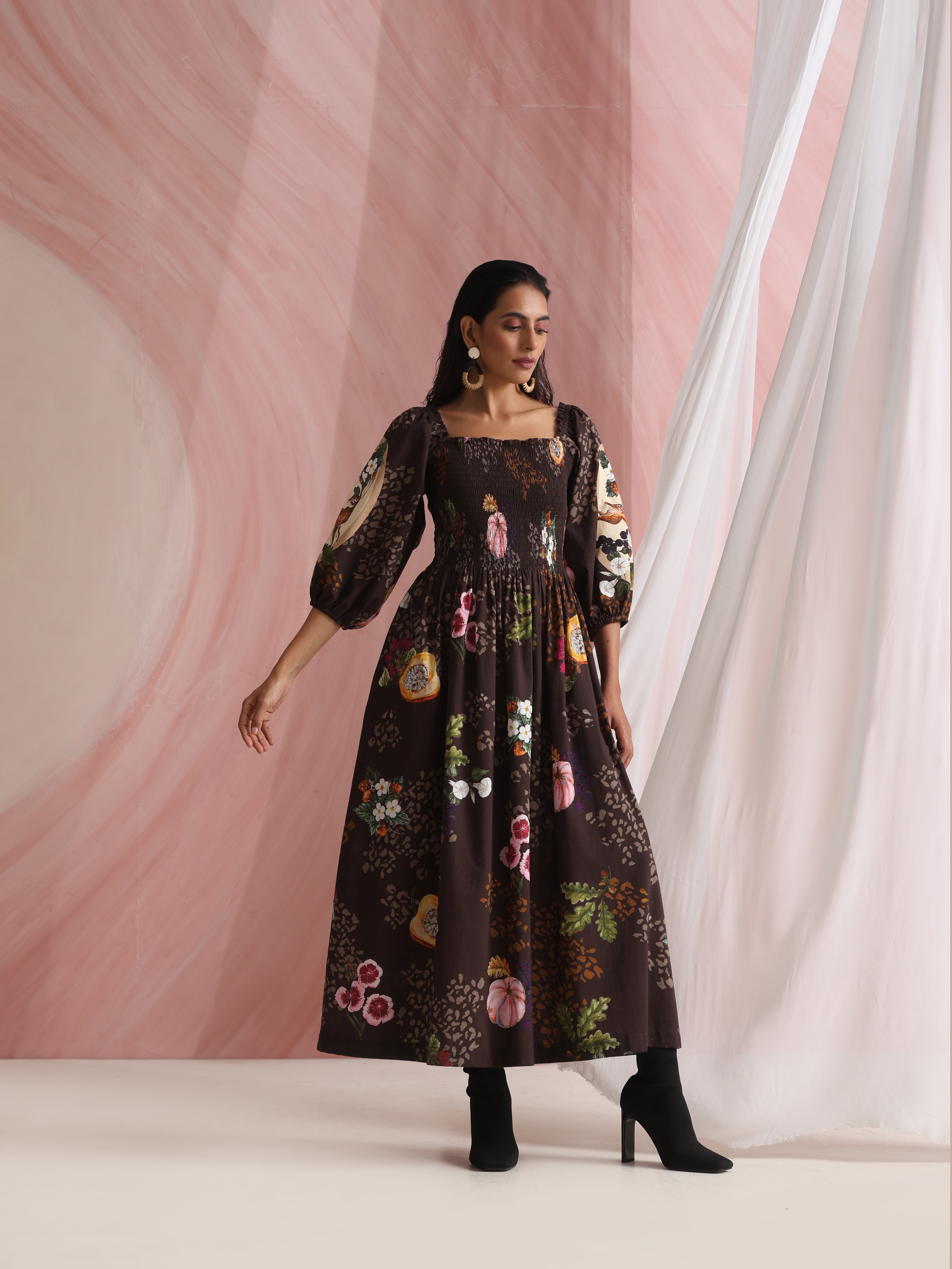 Faunelle Smock Dress