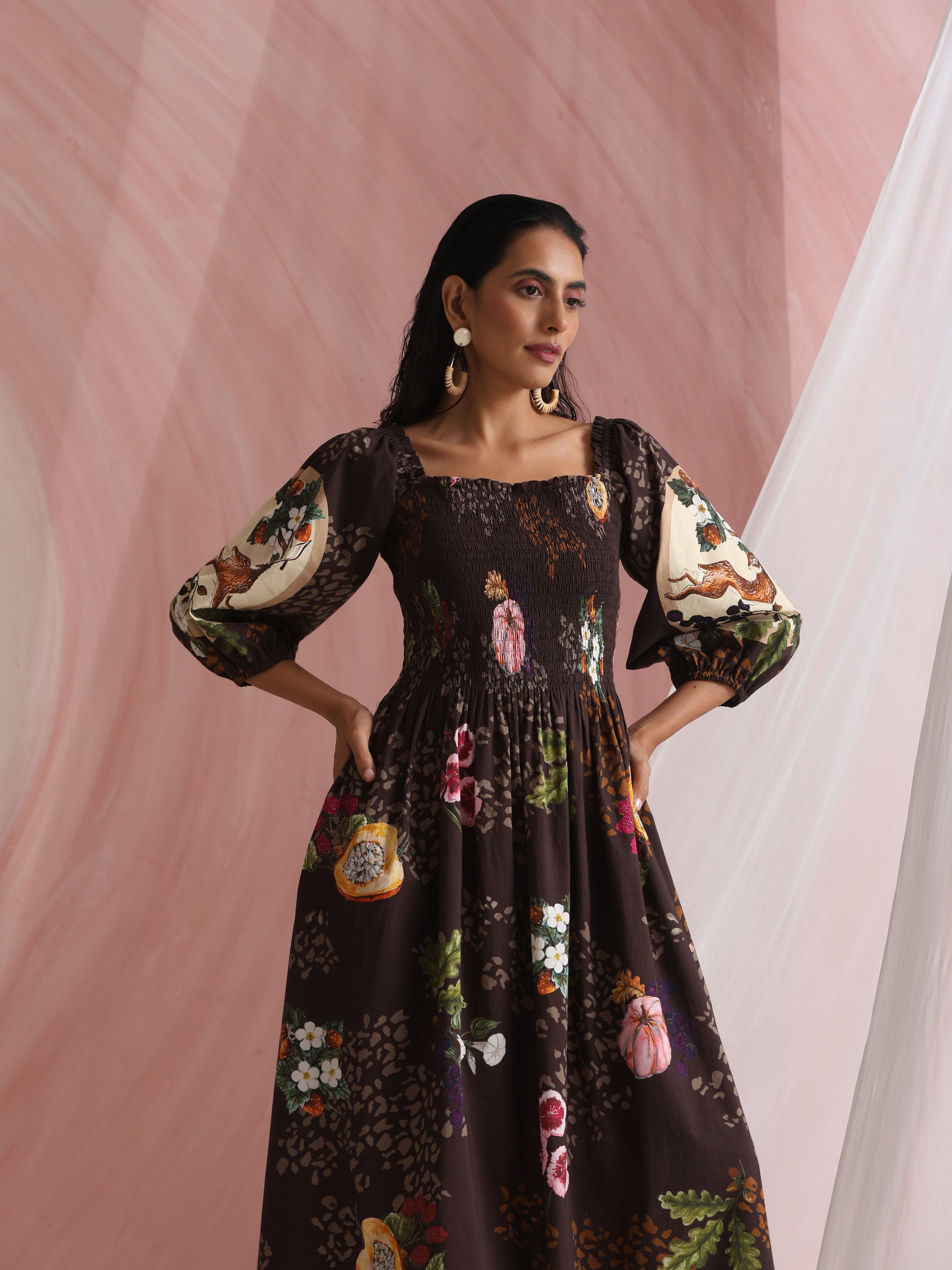 Faunelle Smock Dress