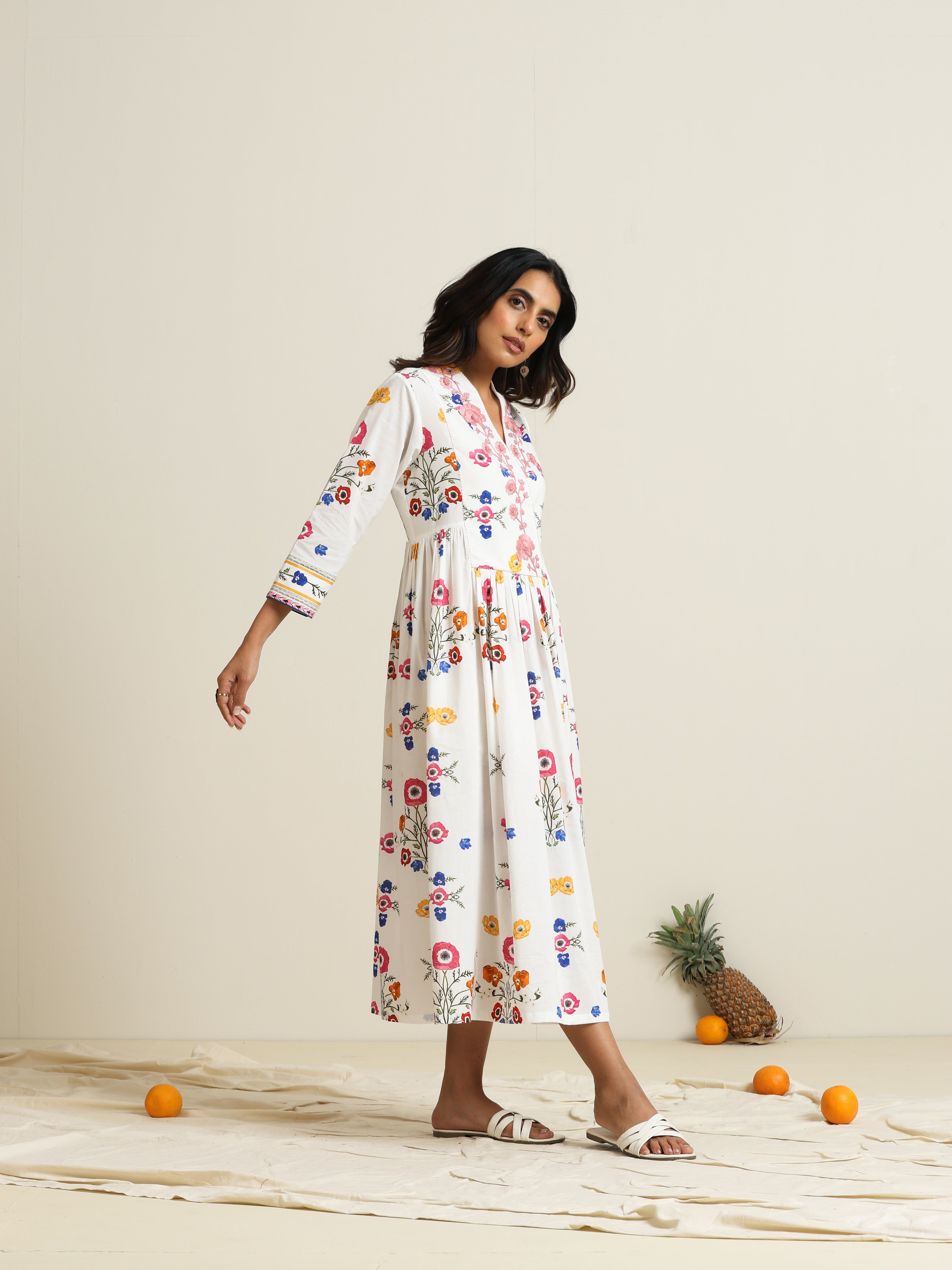 Kai Embroidered Dress