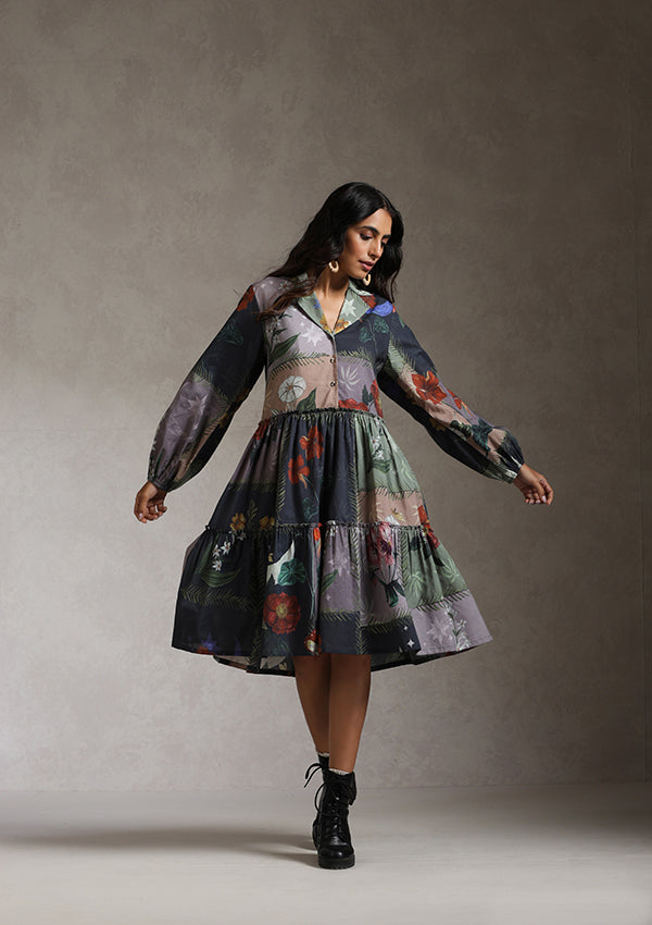 The Nightfall Tier Dress