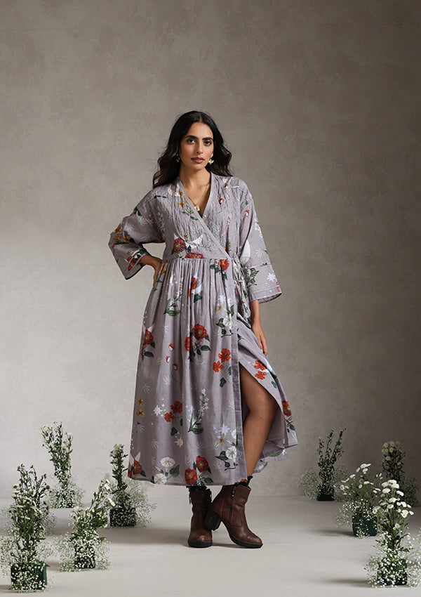 Lavender Luna Wrap Dress