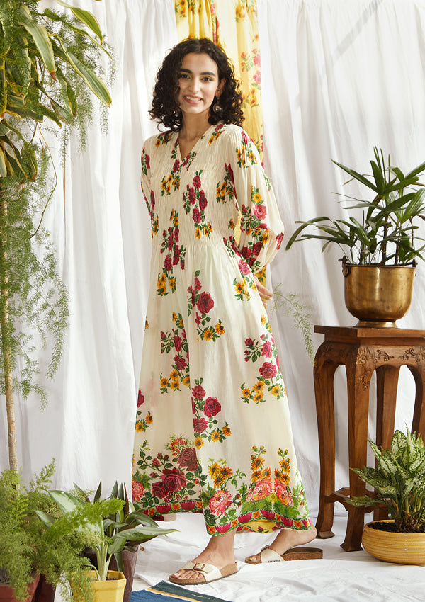 Blossom Smock Dress