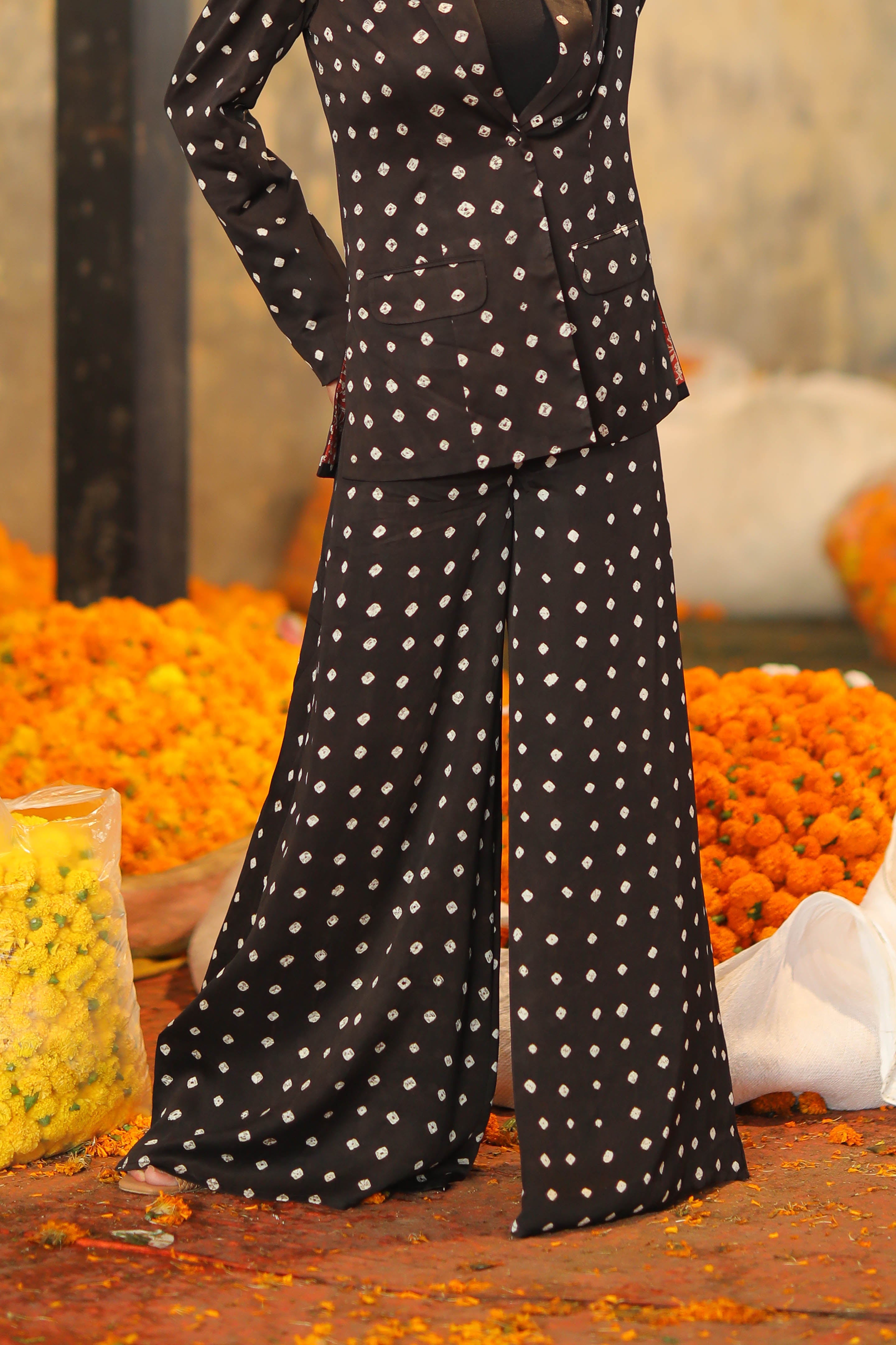 Bandhej Wide Pants