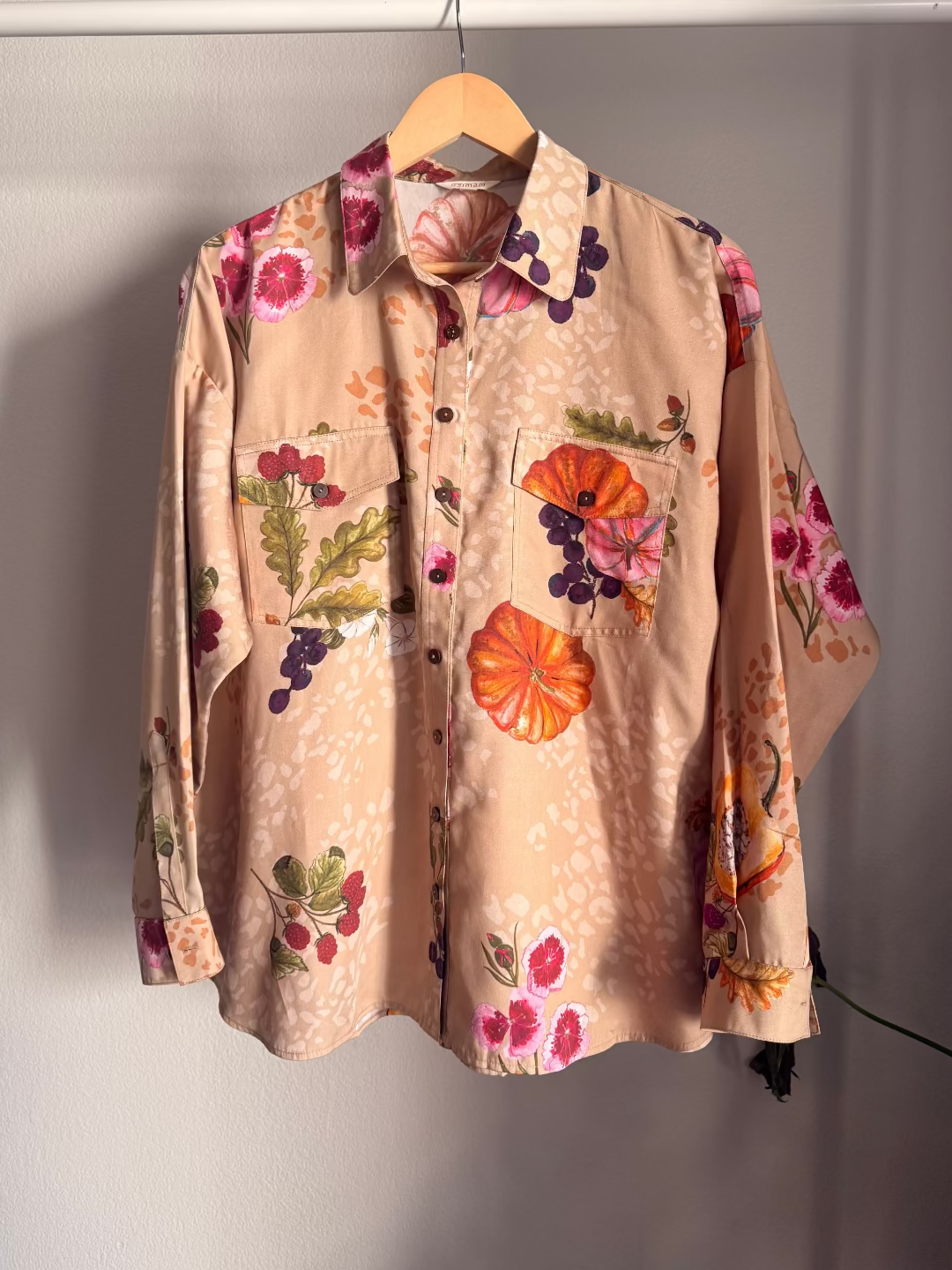 Beige Berry Shirt