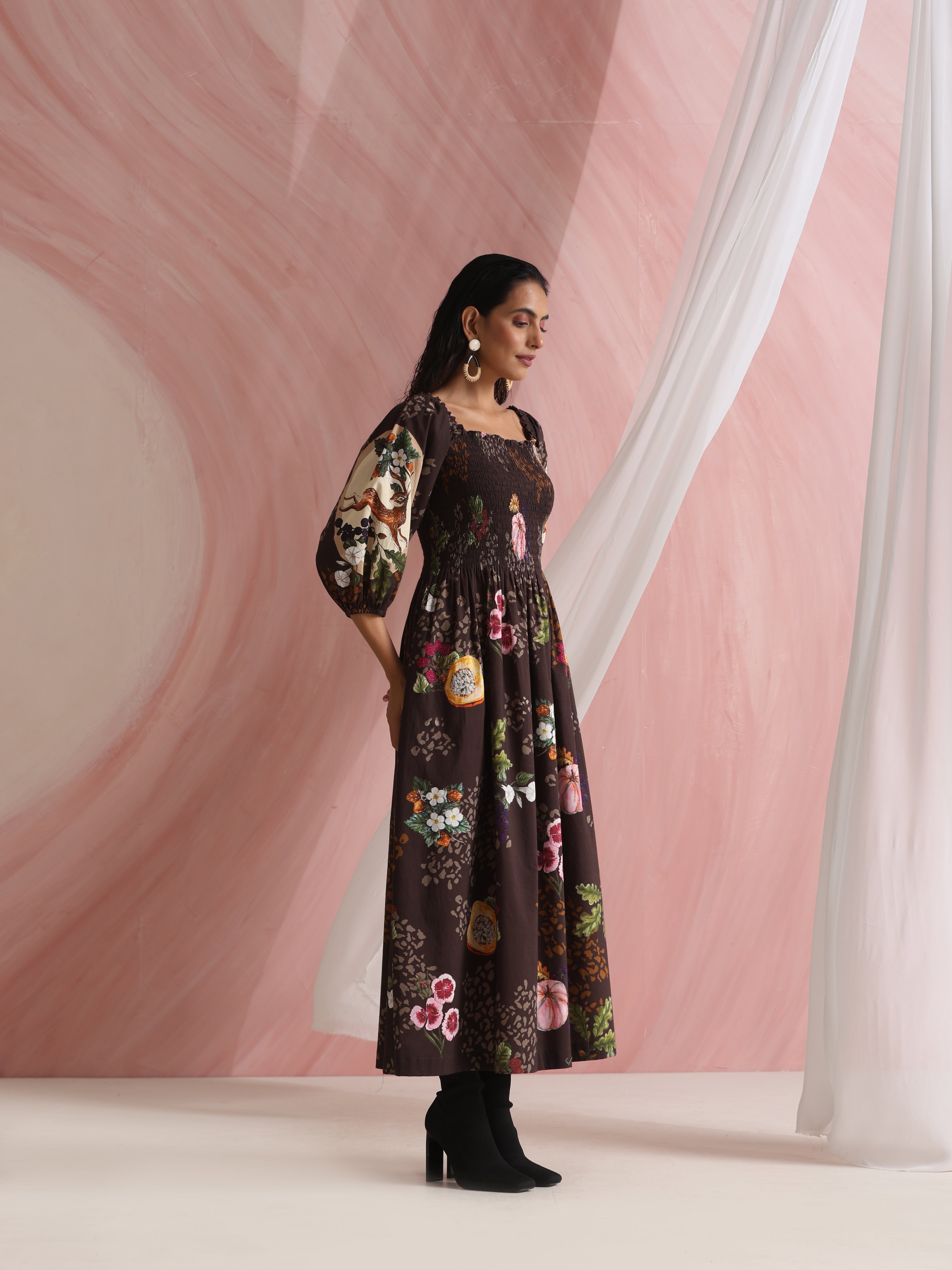 Faunelle Smock Dress