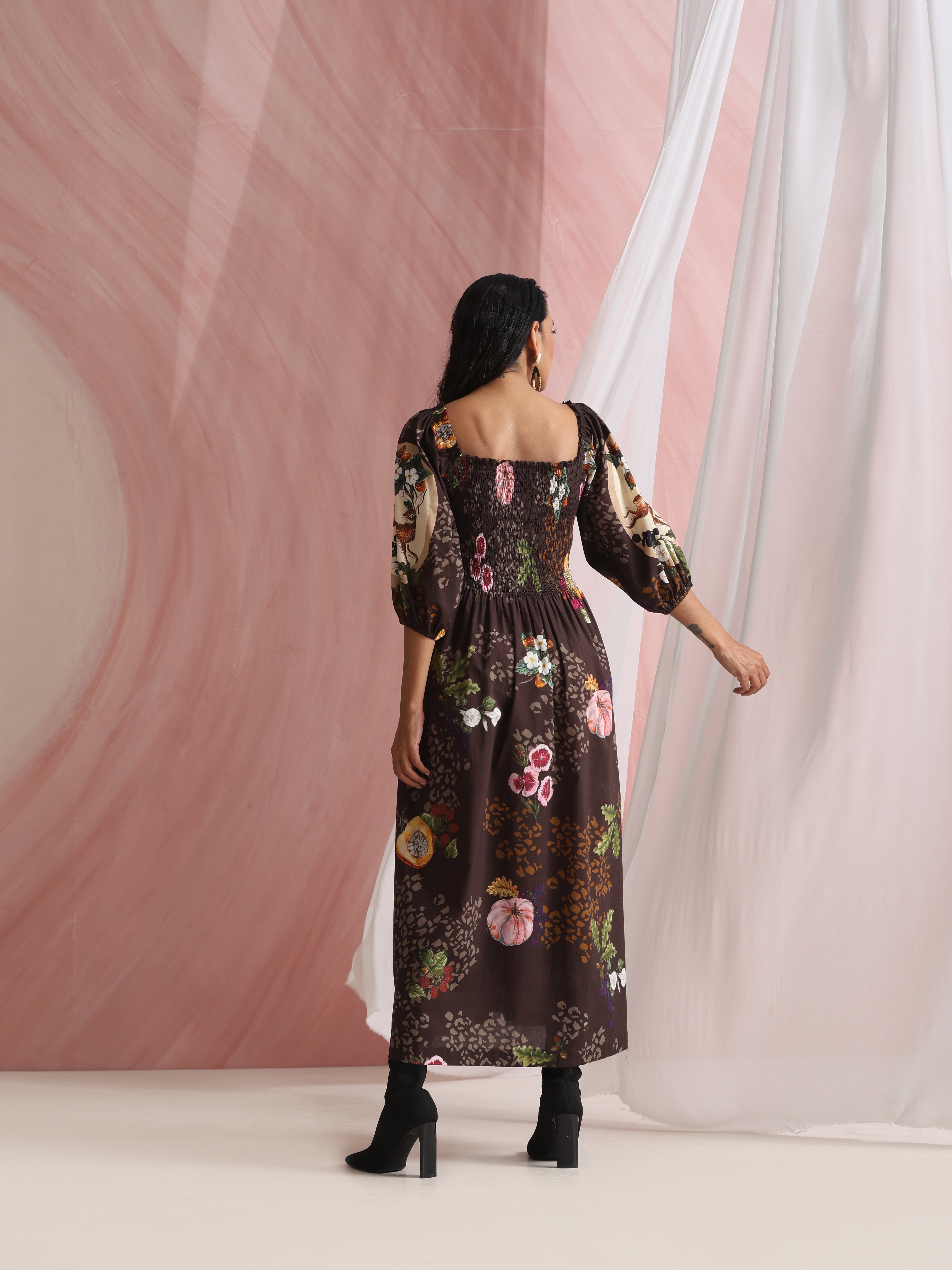 Faunelle Smock Dress