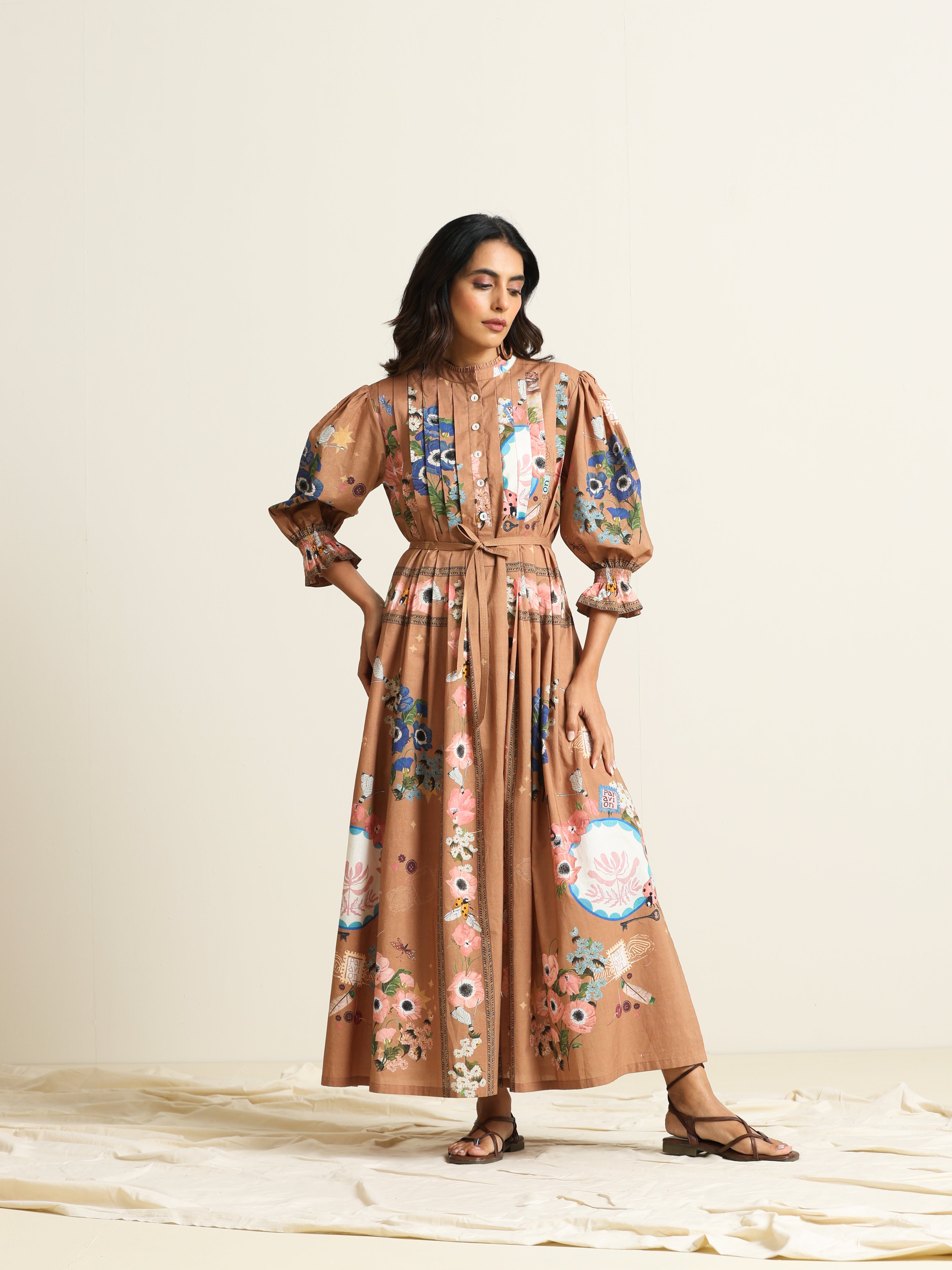 Eden Pleat Dress