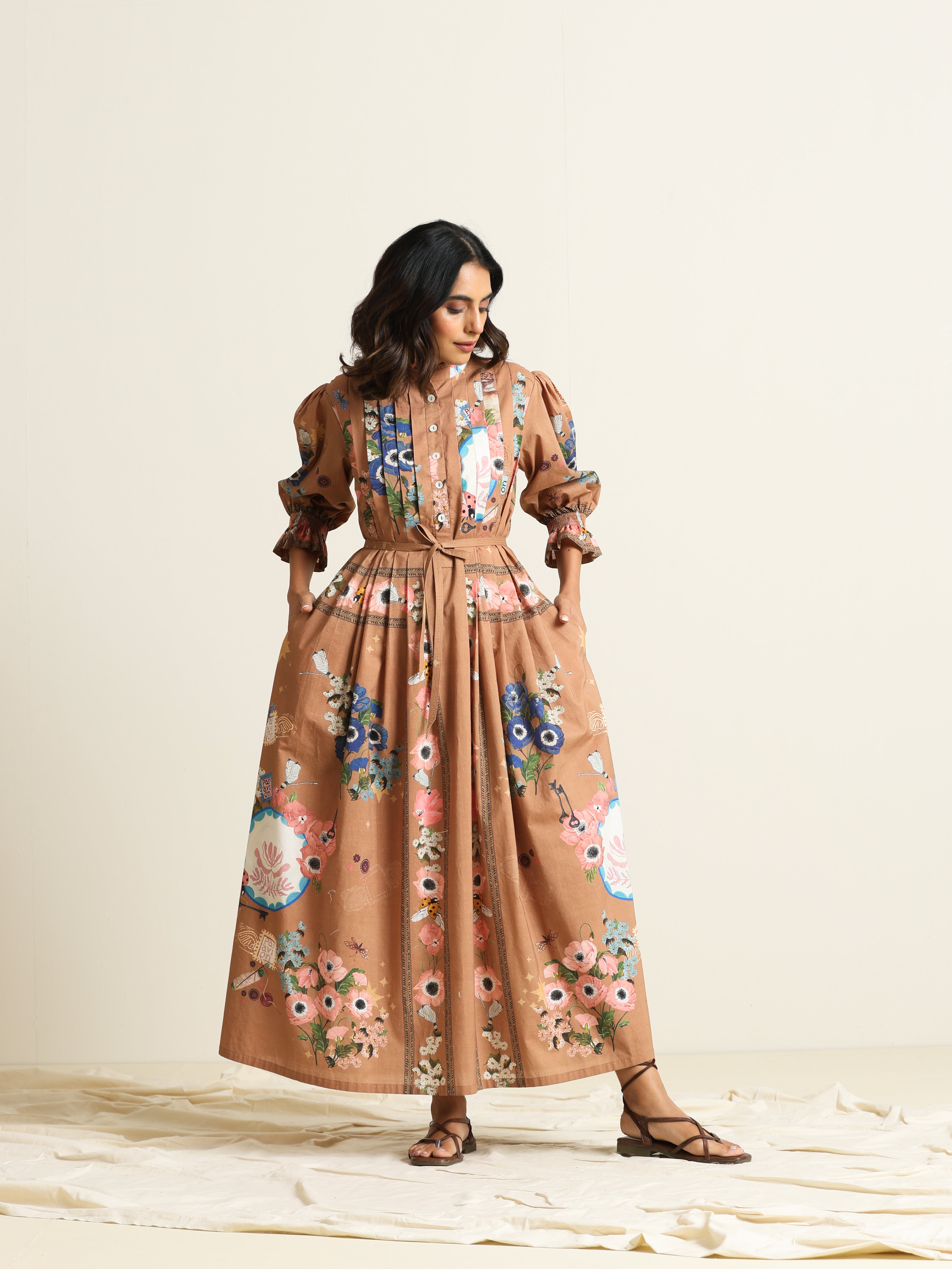 Eden Pleat Dress