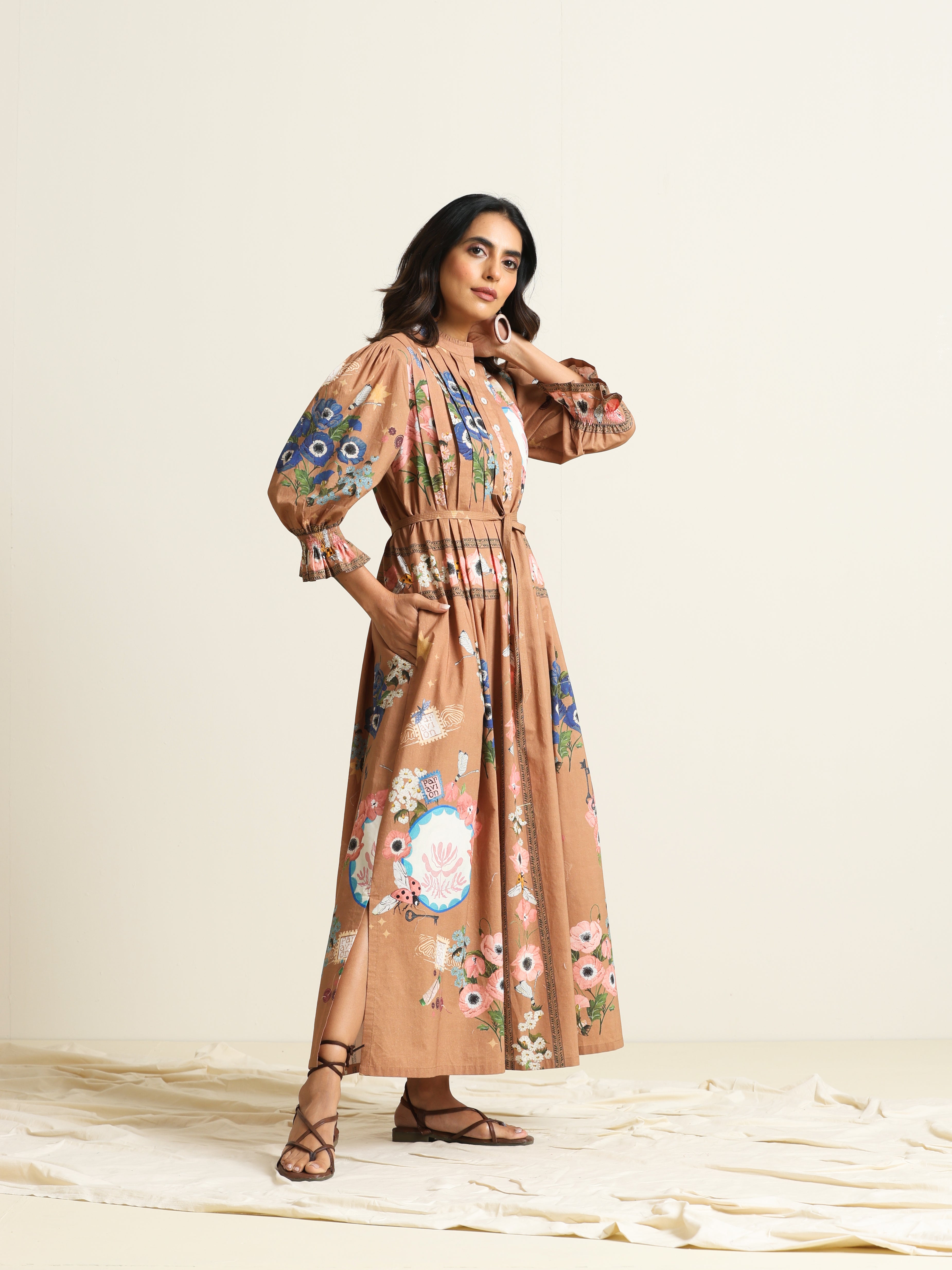 Eden Pleat Dress