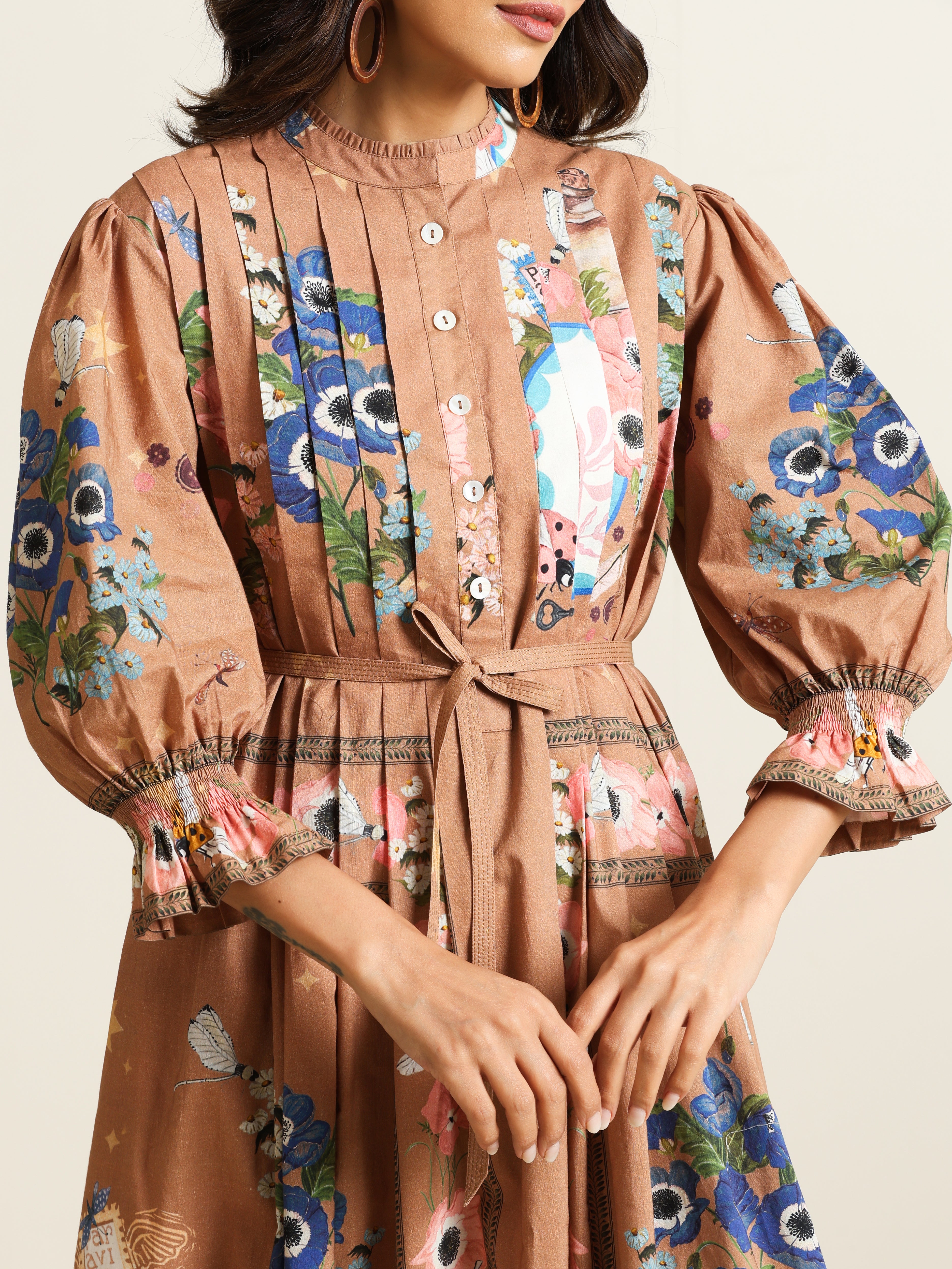 Eden Pleat Dress