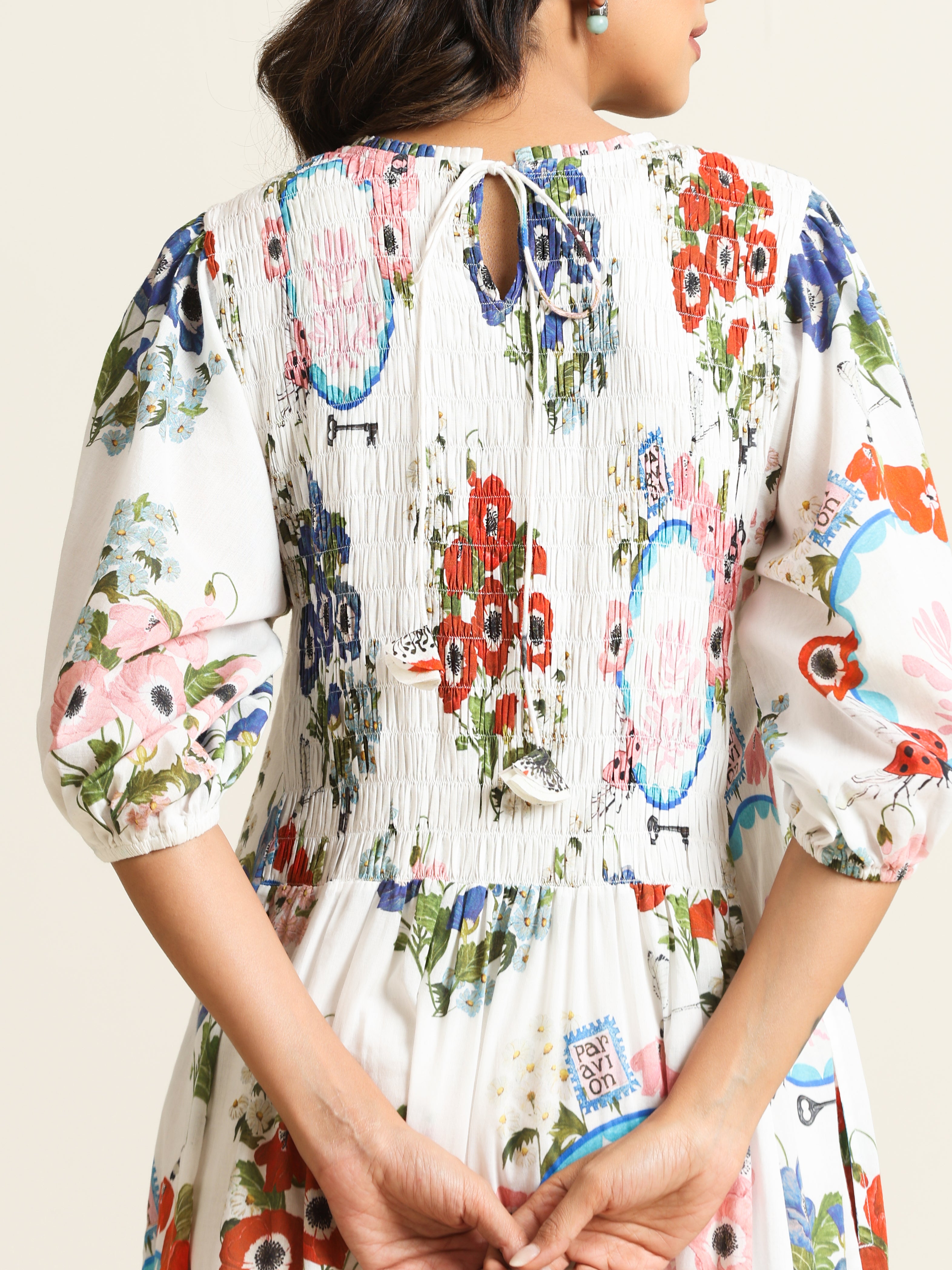Elara Smock Dress