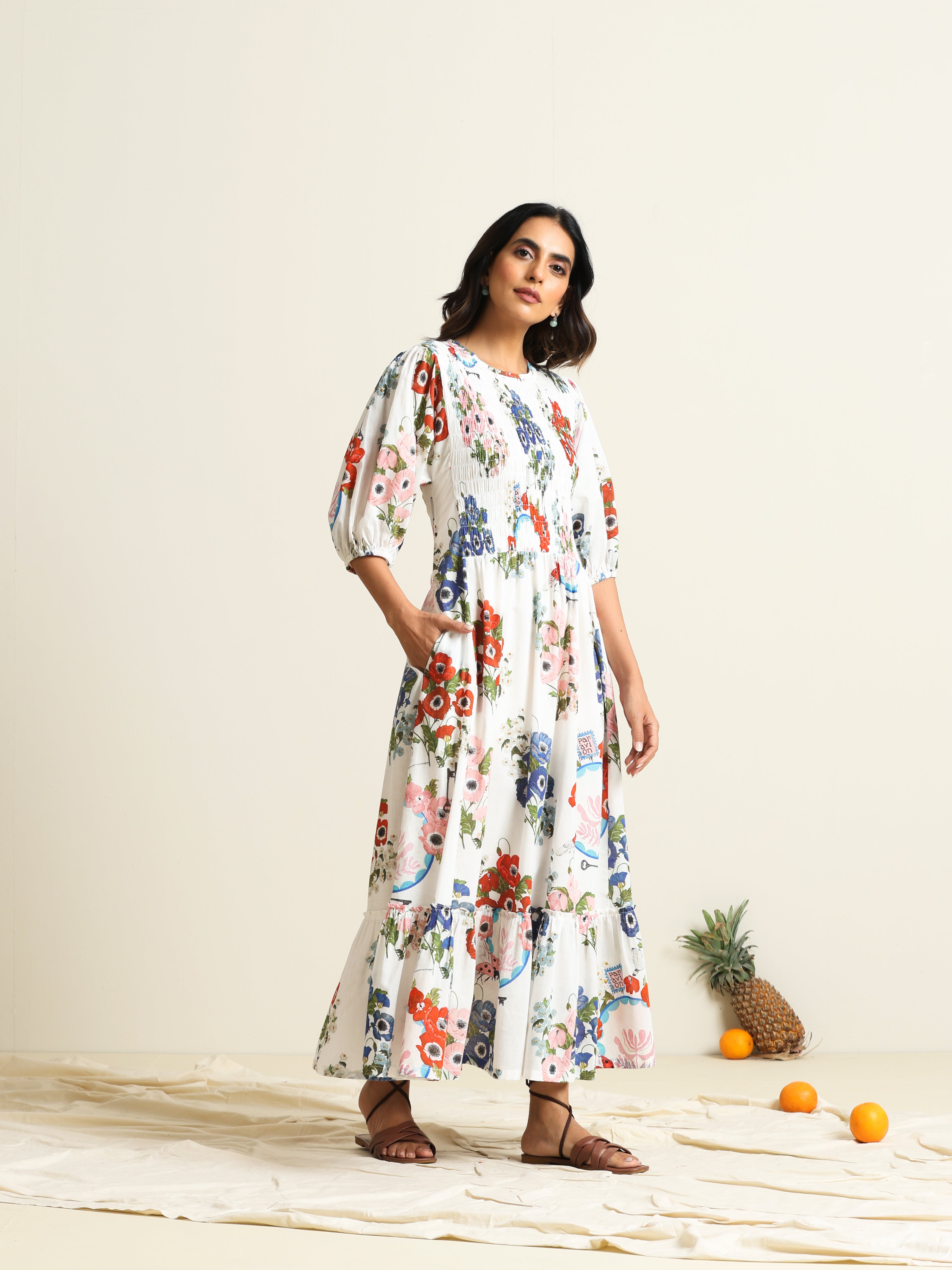 Elara Smock Dress