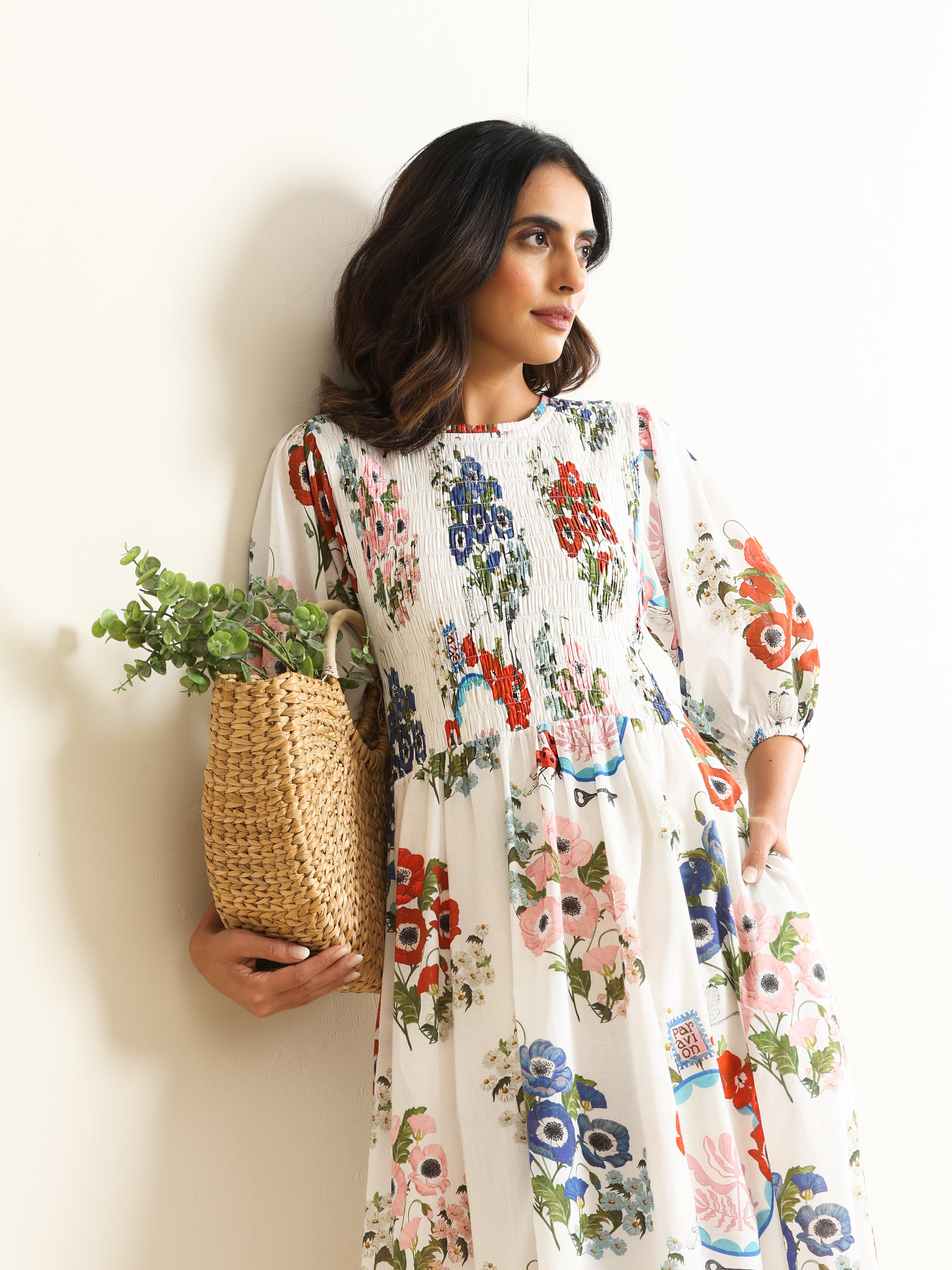 Elara Smock Dress