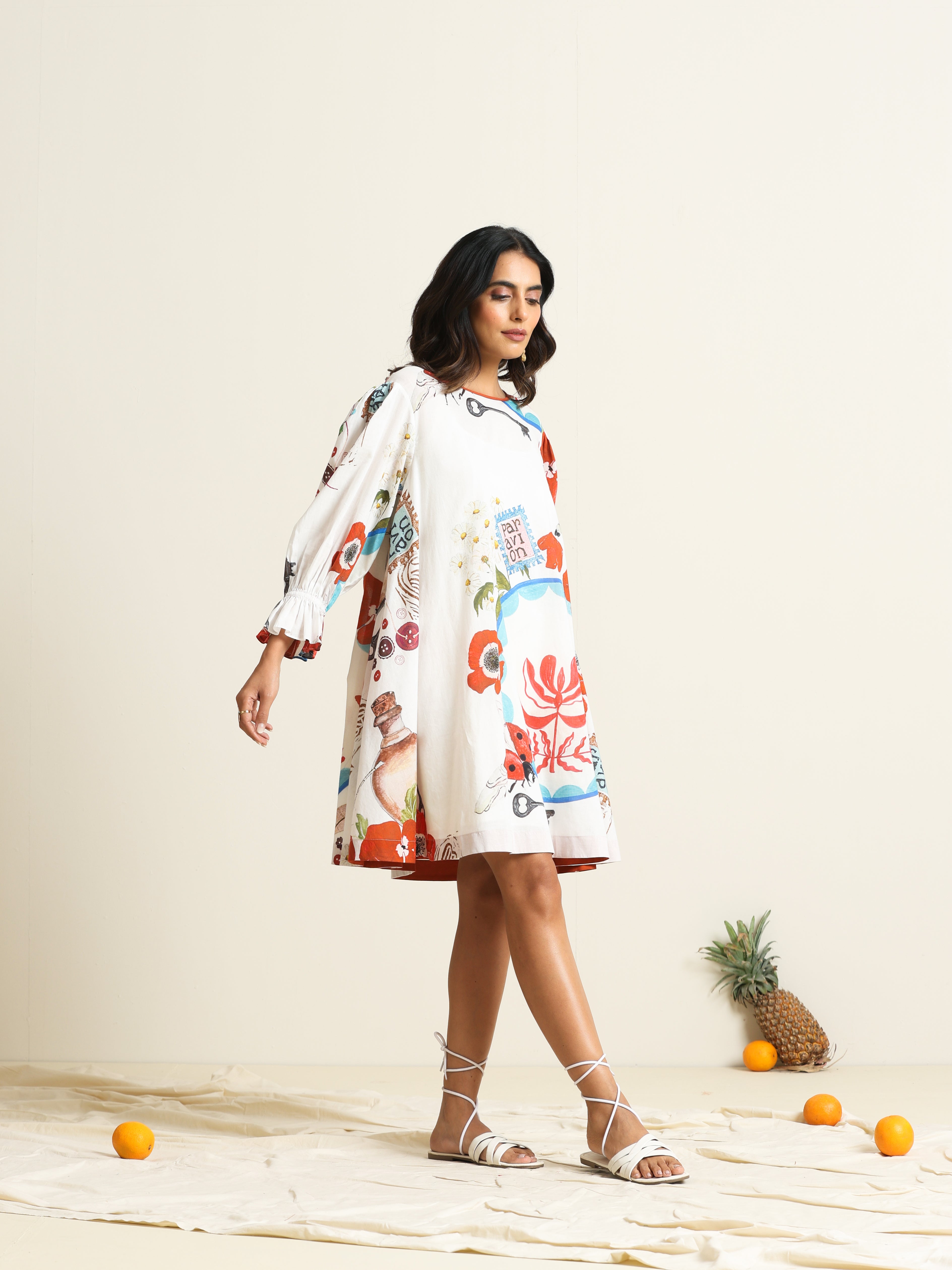 Par Avion Swing Dress