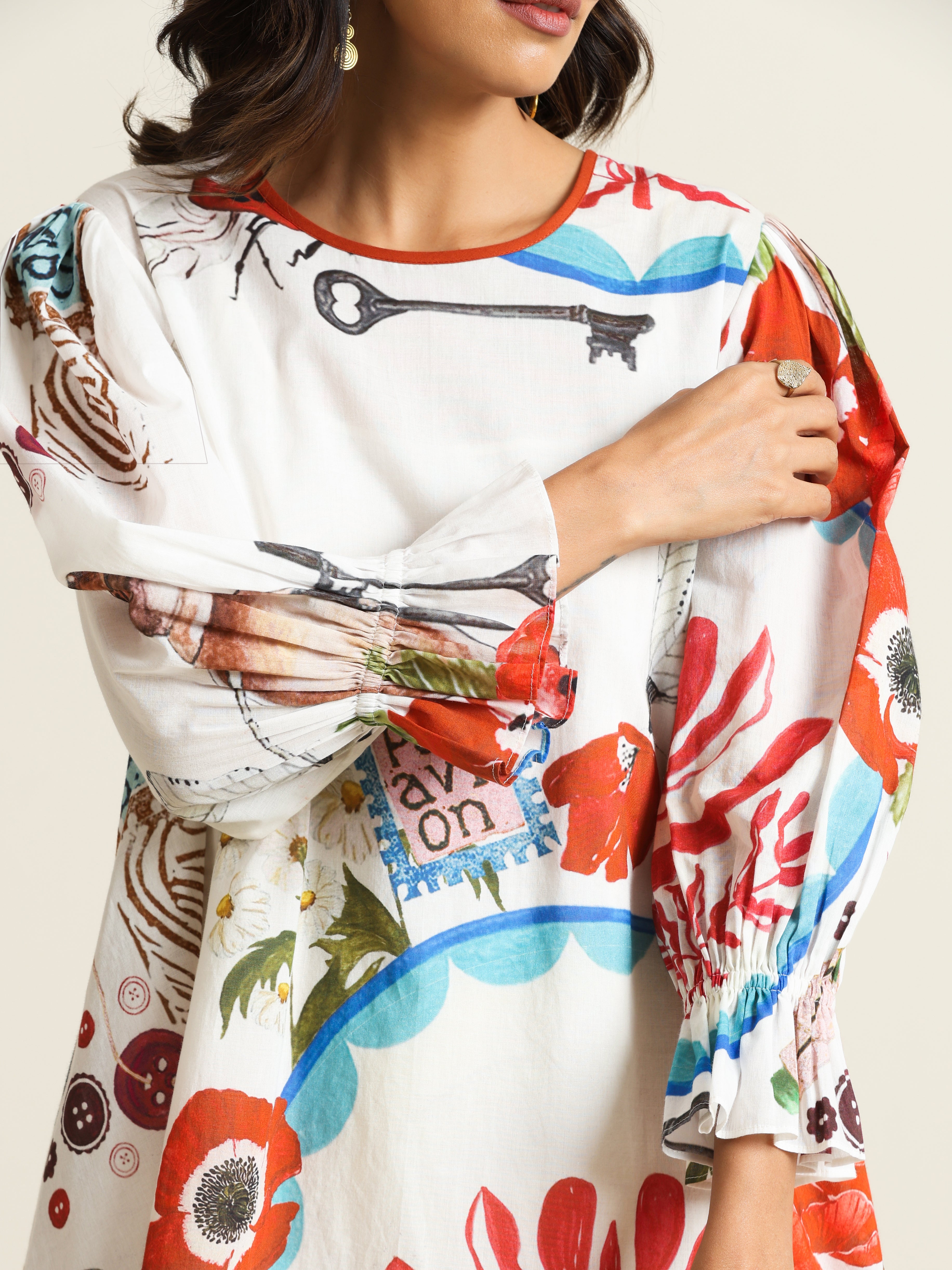 Par Avion Swing Dress