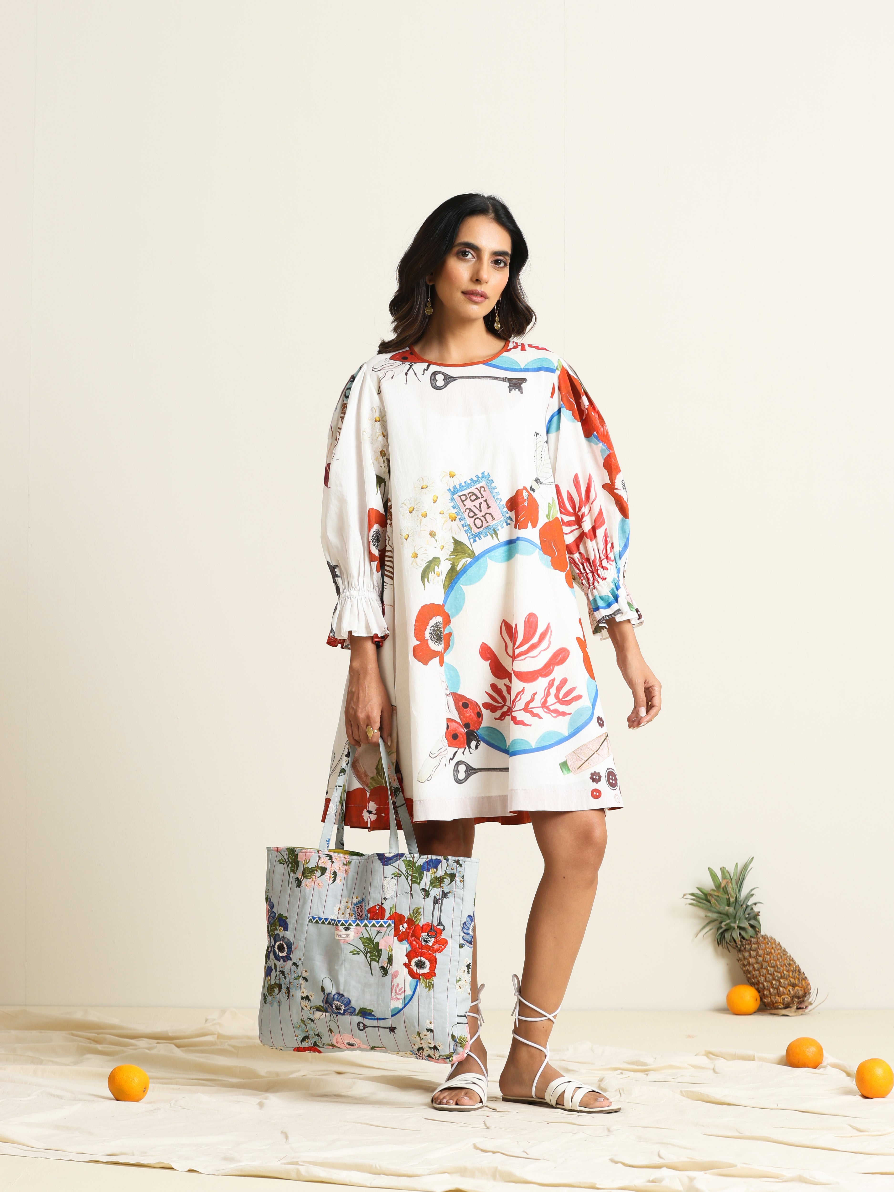 Par Avion Swing Dress