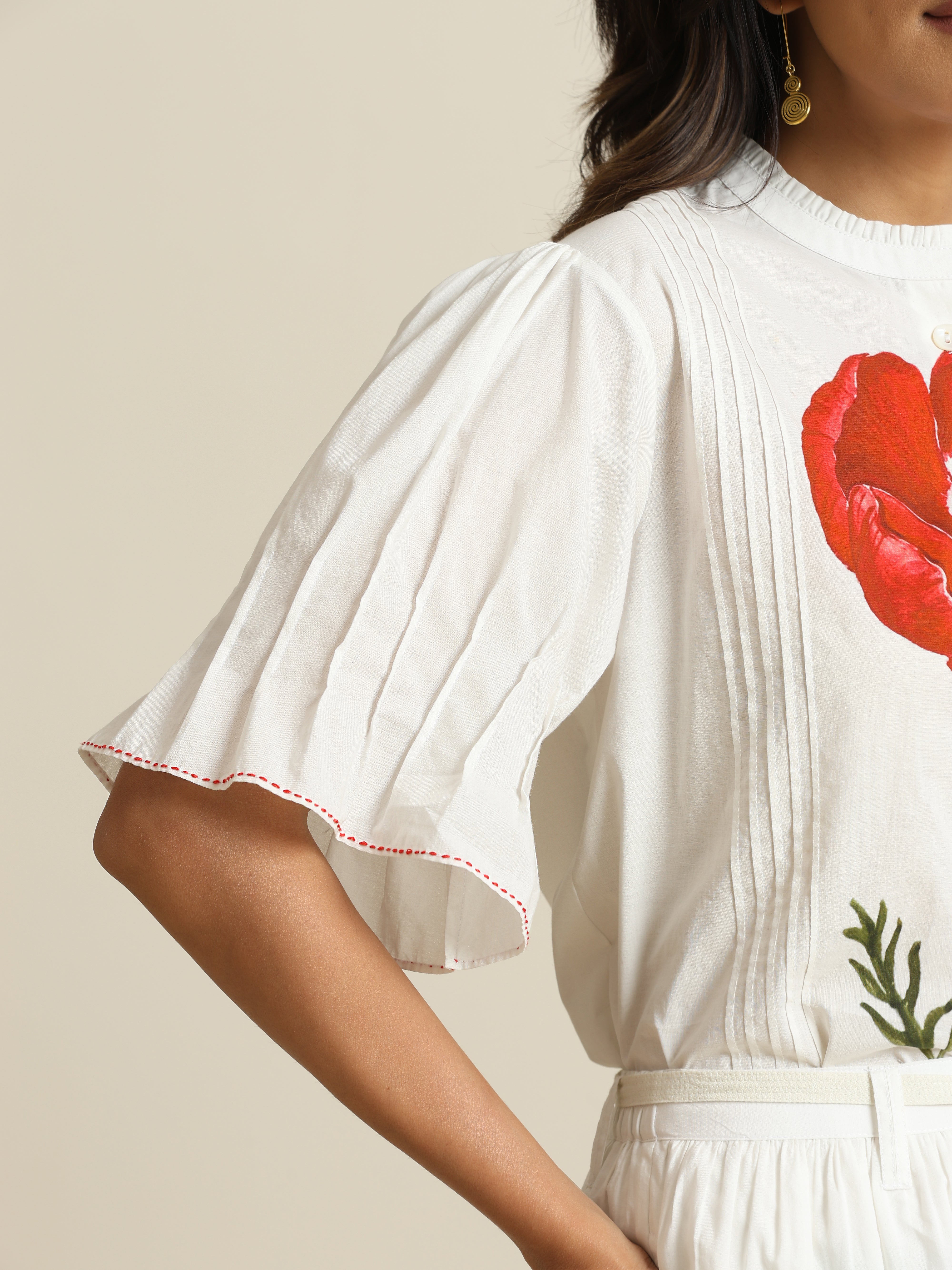 Poppy Shirt & Skirt Set