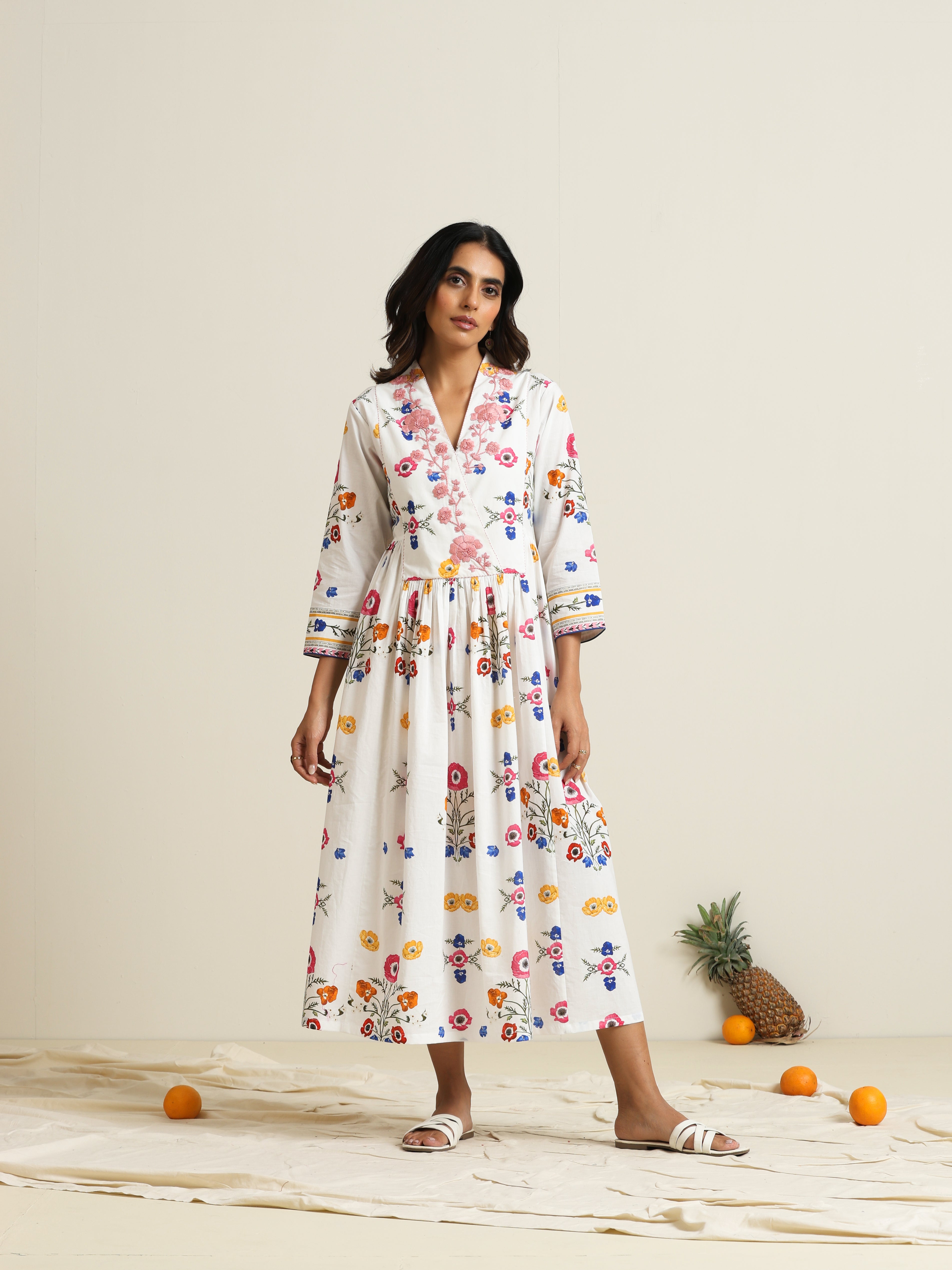 Kai Embroidered Dress
