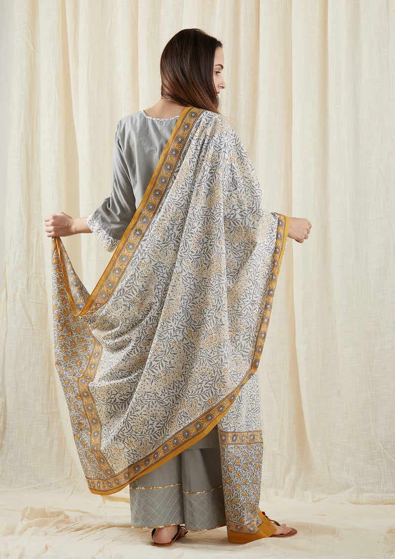 Grey Straight Tunic
