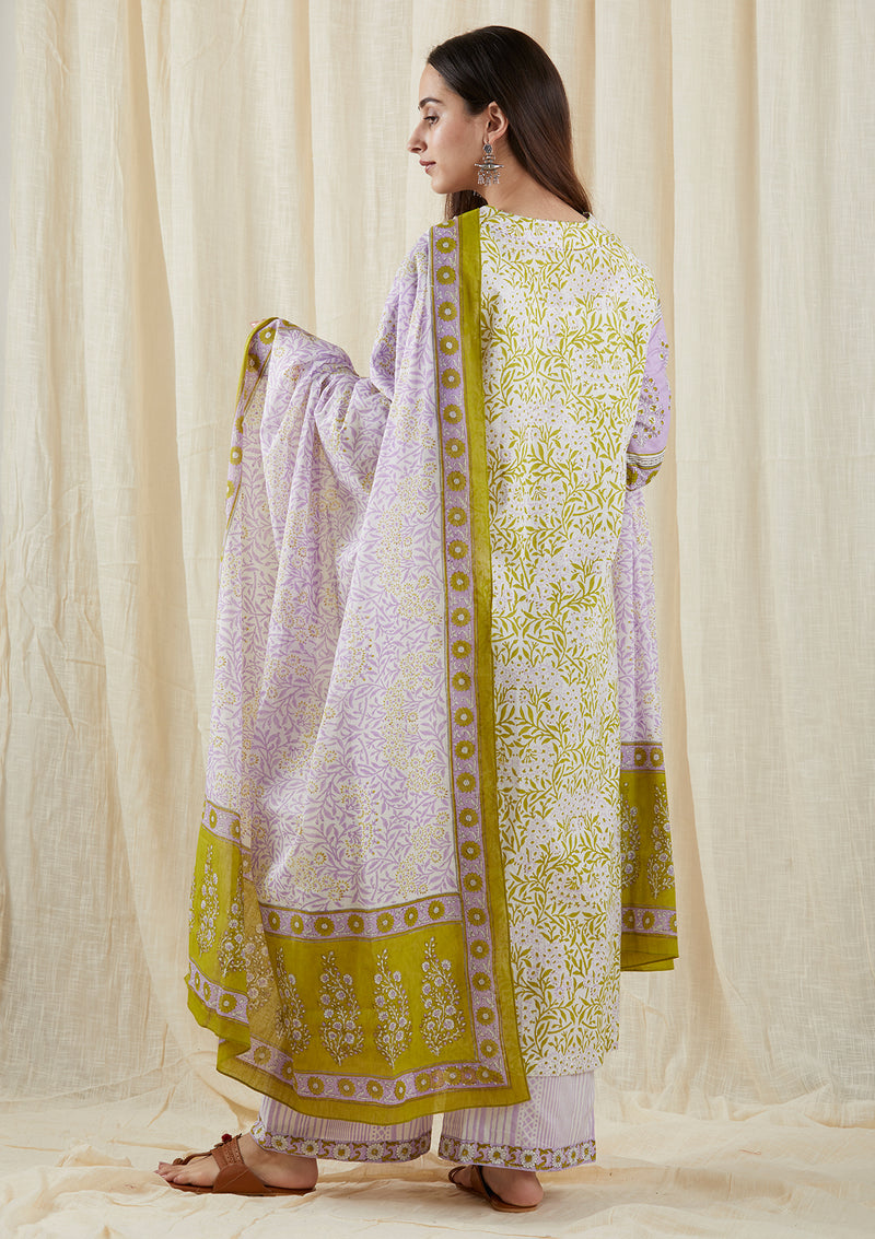 Lilac Green Kalidar
