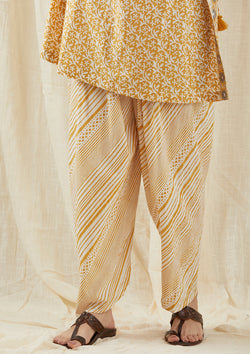 Mustard Stripe Salwar